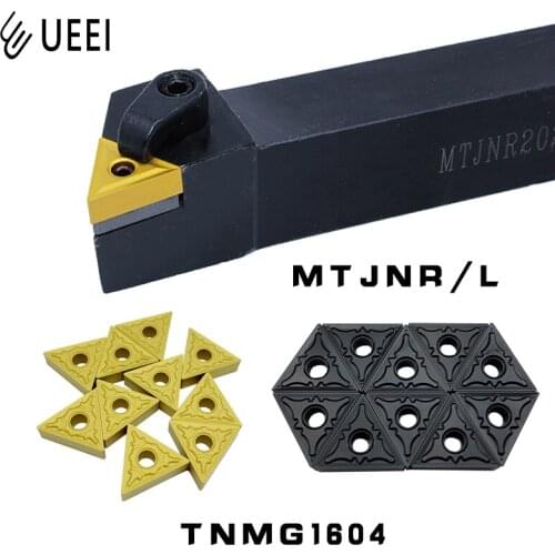 1pcs CNC Tool Holder MTJNR1616H16 MTJNL1616H16 with10PCS Carbide inserts TNMG160404 TNMG160408 Lathe tool turning insert