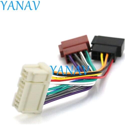 12-118 Wire Harness Adaptor for-NISSAN 1999+ (select models) Car Stereo Radio ISO Standard Connector Adapter