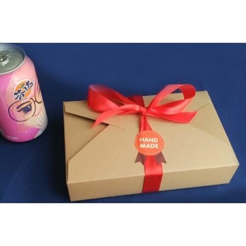 30pcs 19.5x12.5x4cm Envelope Kraft Paper Gift Box Packaging Display Box Gift Boxes For Wedding/jewellery/candy/food Storage Box