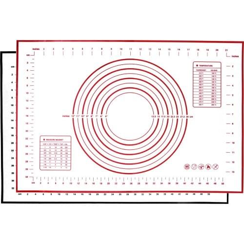 Non Stick Silicone Baking Mat Vegetable Cutter Kneading Dough Pad Cooking Tools Kitchen Accessories Gadget