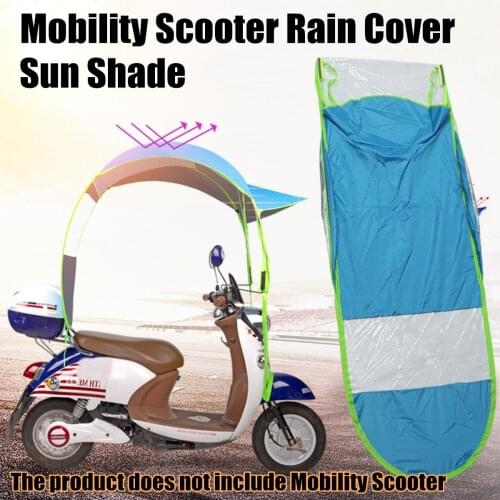Motocycle Cover Electric Car Umbrellas Thick Folding Sunscreen Waterproof Wind Battery Car Scooters Sun Shade Rain Cover