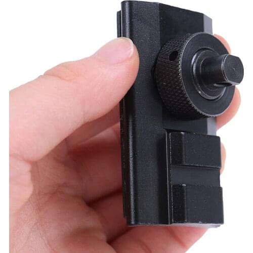 CS Tactical Airsoft Rifle Hunting Shooting Bipod Slot Adaptor 20mm Bipod Adapter Hot Sale