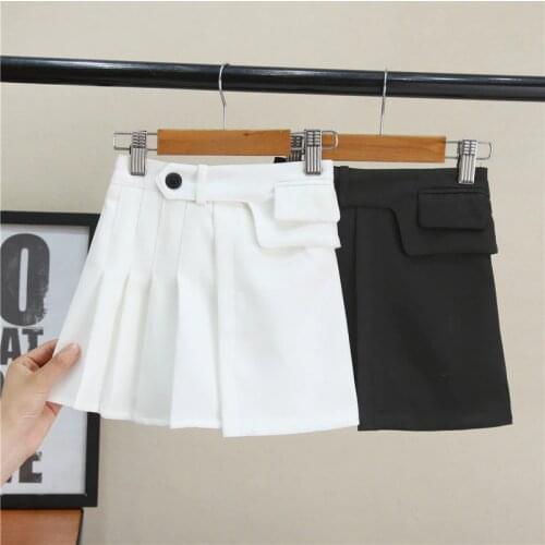 Baby Toddler Children Clothing School Pleated Girls Skirt Bottoming Princess Skirts Kids Short SKirt Summer Children Clothes