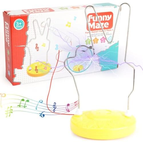 Kids Montessori Electric Maze Game Intellectual Educational Toys For Children Brain Attention Training Toys Christmas Gift