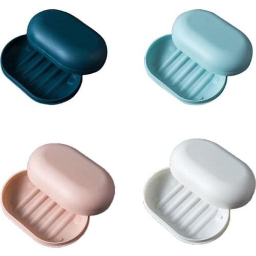 Travel Soap Box Camping Portable Container Hiking Soap Holder Dish Case Home Shower Bathroom Storage Organizer