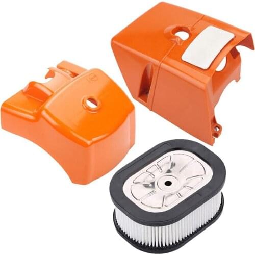 0000 120 1654 Filter +1122 140 1002 Filter Cover +1122 080 1604 Cylinder Head for Stihl 066 MS660 MS650 Chainsaw