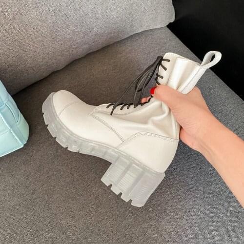 Quality Metal Decoration Summer Boots Genuine Leather Zipper High Heels Party Prom New Round Toe Shoes Woman