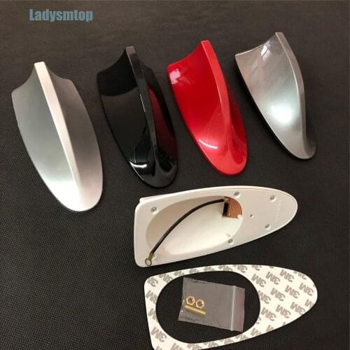 Ladysmtop Car Auto Roof Radio FM Antenna Aerial Modify case For Audi A1 A3 S3 A4 A4L A6 A7 S6 S7 A8 S4 RS4 A5 S5 RS5 8T 8R TT