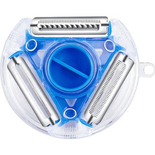 Magic Trio Peeler Set Slicer Stainless Steel Peeler Shredder Julienne Cutter Multi Peel Blade Zesters Grater Kitchen Tool