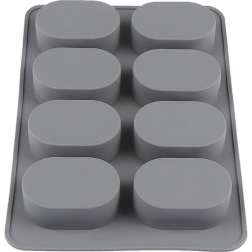 Multi-function Soap Molds Handmade Craft Soap Making Oval Moule Savon Pudding Candy Mold