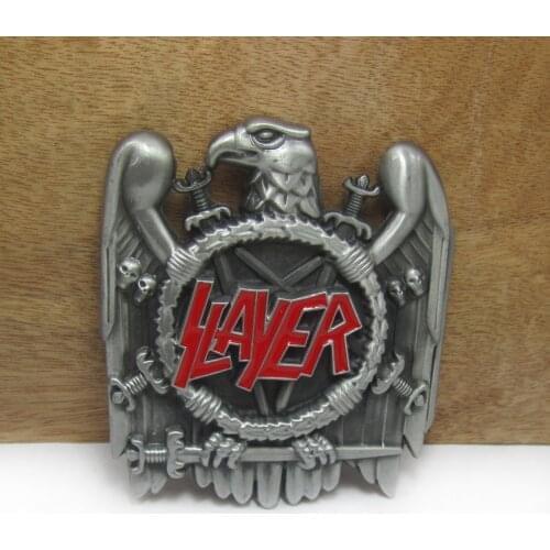 BuckleClub wholesale zinc alloy music belt buckle jeans gift belt buckle FP-02905-1 pewter finish 4cm width loop