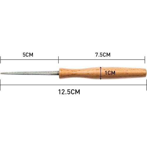 5Pieces Professional Piano Tuning Tool Awl Piano Repairing Tools Φ1.2