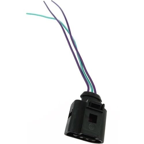 Air Condition Pressure Sensor Wiring Cable Socket For VW Passat Golf Beetle Polo Audi A3 A4 A6 Q5 Q7 TT 1J0973703 3B0973703G