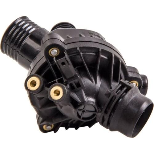 Coolant Thermostat fit BMW 325 E92 3.0 2007 on N53B30A BGA 11537536655 for 5 6 7 SERIES E60 E61 E63 E64, X3 E83, Z4 E85 E86