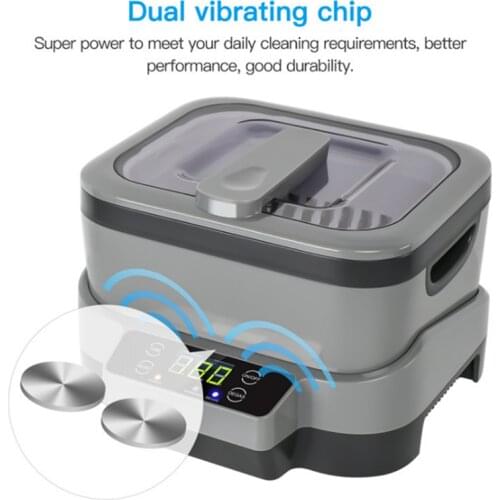 JP-1200 Ultrasonic cleaning machine small split type household glasses jewelry watch ultrasonic cleaners 110/220V