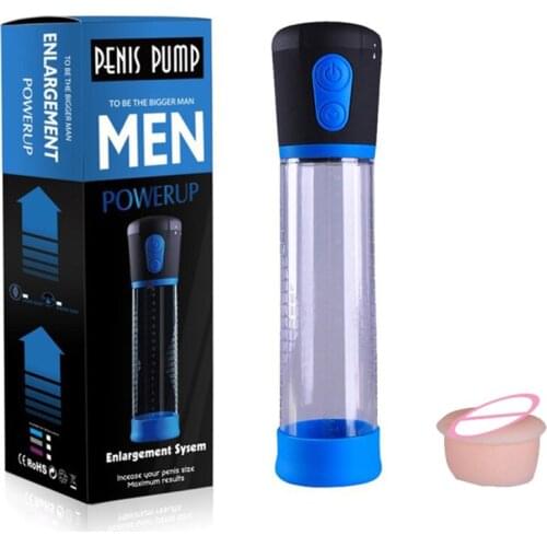Penis Pump Cup Vacuum Pump Electric Enlargement Pump for Men,Automatic Suction Pump Penis Enlarger Male Penile Erection Training