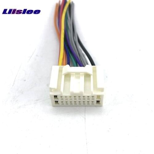 Plugs Into Factory Harness For Lexus ES300 ES330 GX470 IS RX350 RX330 Radio Wire Adapter DIN ISO Female