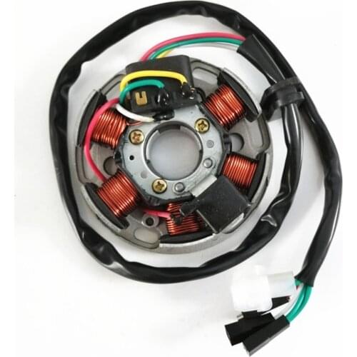 Motorcycle Generator Parts Stator Coil Comp Plate For Yamaha Peugeot Derbi Minarelli AM6 Aprilia Keeway RX RS TX DT MX 50 50cc