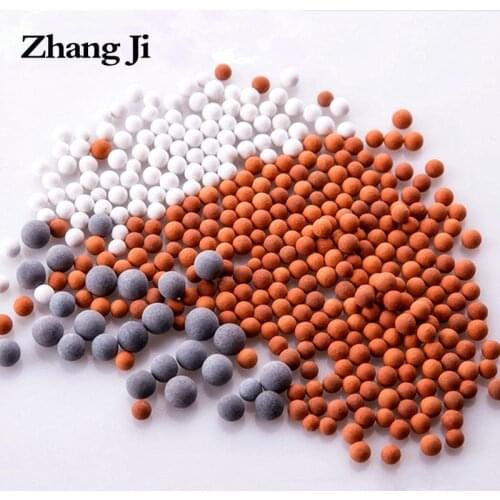 Zhangji Replacement Beads SPA Shower Head Water Filter Purification Energy Anion Mineralized Negative Ions Ceramic Balls