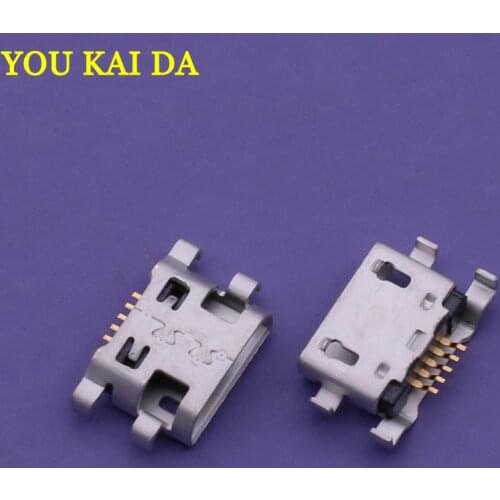 100PCS New Micro USB Charging Dock Port Socket Connector For Alcatel A5 LED 5085 5085N 5085Y 5085D