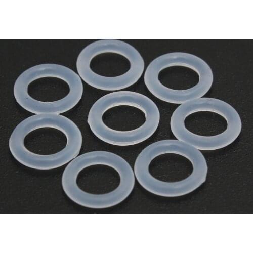 100 PCS VMQ PVMQ SILICONE O ring O-ring Oring Seal Rubber Washer CS3.1mm x OD10 11 12 13 14 15 16 17 18 19 20 21 22 23 24 32mm