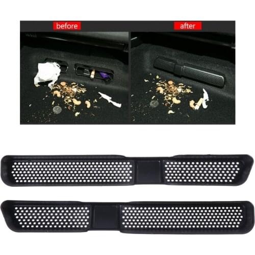 2x Car Rear Seat Air Condition Duct Outlet Cover For Volkswagen ForVW Tiguan 16 17 qiang