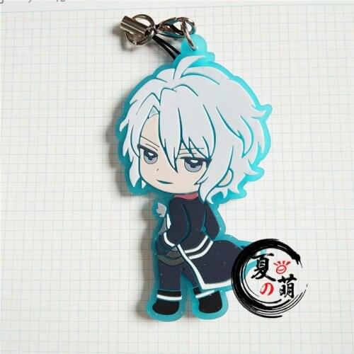 1pcs Anime Keychain Idolish7 Keychain Cartoon YAOTOME GAKU Resin Rubber Strape Pendant Keyring Portachiavi
