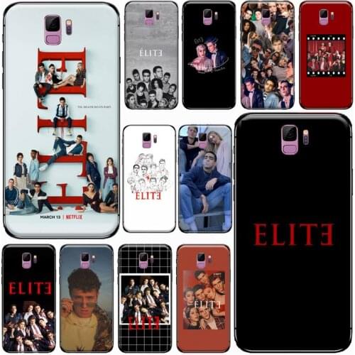 Spanish TV series Elite Phone Case For Samsung S6 S7 edge S8 S9 S10 e plus A10 A50 A70 note8 J7 2017