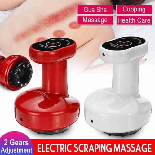 Electric Cupping Massager Vacuum Suction Cups Device Scraping Device Meridian Fat Burning Body Slimming Physiotherapy
