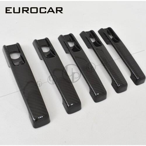 G class w463 handle covers for W463 carbon handle trim g500 g550 g65 g63 door trim g wagon Exterior Door Handles