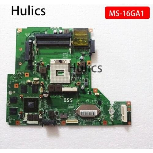 Hulics Original MS-16GA FOR MSI GE60 LAPTOP MOTHERBOARD MS-16GA1 mainboard DDR3