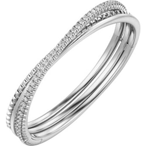 Fashion Luxury Hot Brand New Flower Simple Birthday Gift Rose Gold Bracelet Wedding Party Zircon S925 Sterling Silver Jewelry