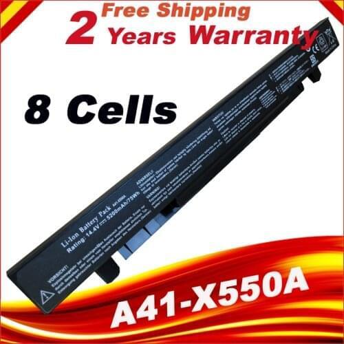 New A41-X550A Laptop Battery for ASUS A41-X550 X450 X550 X550C X550B X550V X450C X550CA X452EA X452C 8CELL