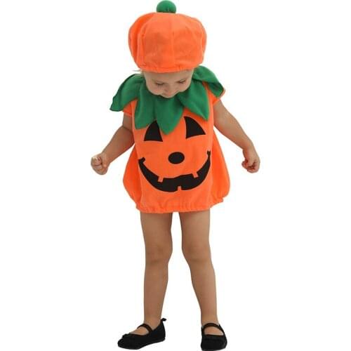 New Halloween Costume Kid Baby Christmas Easter Caesar Cosplay Costume Holiday pumpkin jumpsuit cute