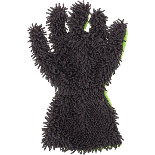 Five-finger Reusable Glove Coral Chenille Clean Wipe Washing Vehicle Washing Cleaner Tool