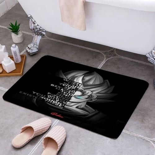 Son Goku Cheaper Anti-slip Modern Area Rugs Living Room Balcony Bathroom Printed Carpet Doormat Hallway Bath Mat