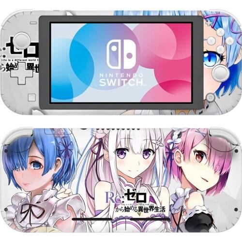 Re:Life in a different world from zero Rem NintendoSwitch Skin Sticker For Nintendo Switch Lite Nintend Switch Lite Skin Sticker