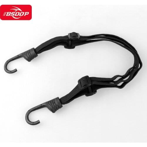 BSDDP Universal Motorcycle Luggage Strap Motorcycle Helmet Gears Fixed Elastic Buckle Rope High-Strength Retractable Protective