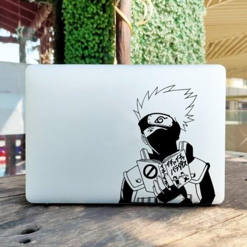Kakashi Sensei Anime Laptop Sticker for Macbook Pro 16" Air Retina 11 12 13 15 Inch Mac Book Skin Notebook Decal Cartoon Decor