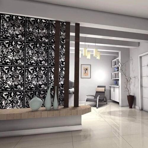 40x40mCM Fashion Butterfly Bird Flower Hollow Out Hanging Screen Partition Divider Panel Room Curtain Home Decoration