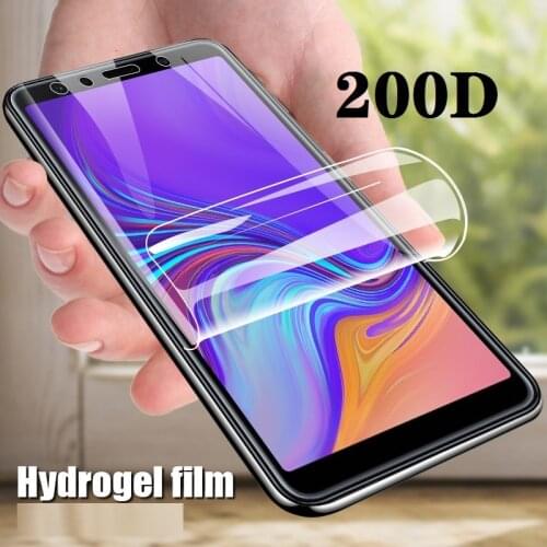 Protective Glass For Samsung Galaxy A3 A5 A7 2017 A6 A8 Plus 2018 Hydrogel Film On Galaxi A 3 5 7 6 8 3a 5a 7a 6a 8a