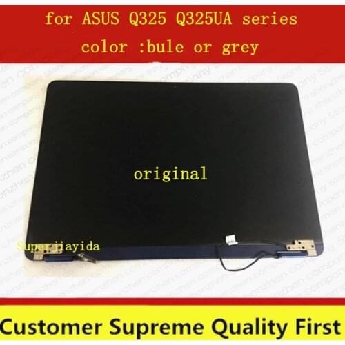 13.3" LCD Screen replace For ASUS Zenbook Q325 Q325UA B133HAN04.2 FHD 1920*1080 LCD assembly whole upper parts