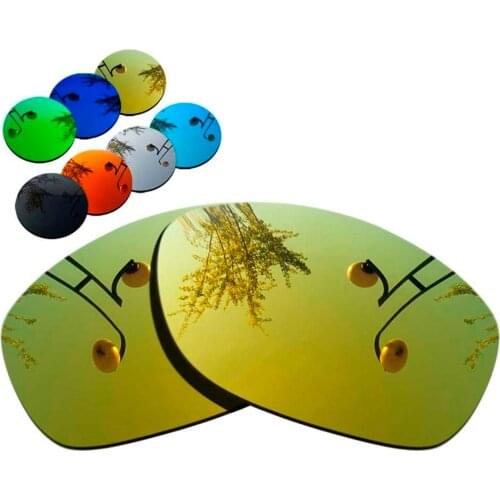 100% Precisely Cut Polarized Replacement Lenses for Pit Bull Sunglass Yellow Mirrored Coating Color- Choices