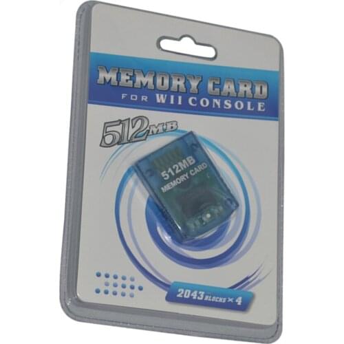 100PCS Top-selling Practical Game 512MB Memory Card for Nintendo for Wii Gamecube GC Game System Console game 512M save