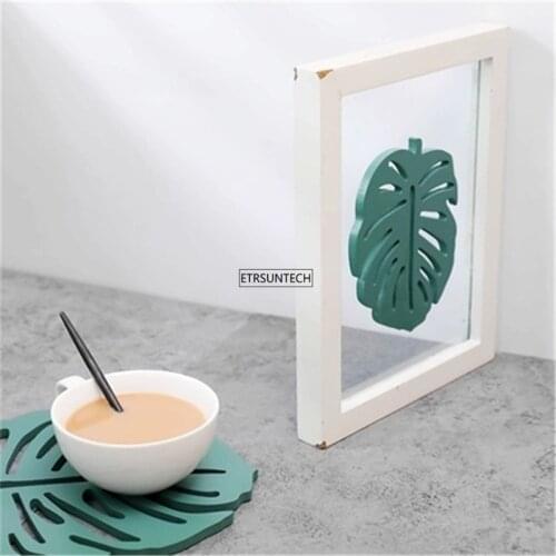 100pcs Resistant Silicone Mat Drink Cup Coasters Non-slip Pot Holder Table Placemat Kitchen Accessories