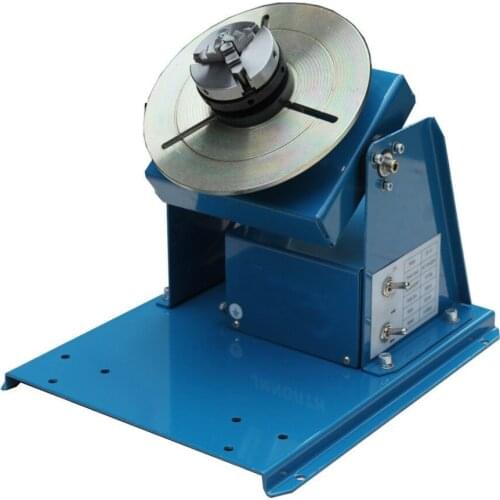2-18RPM 10KG Light Duty Welding Turntable Positioner with 80mm Chuck Brand new RH