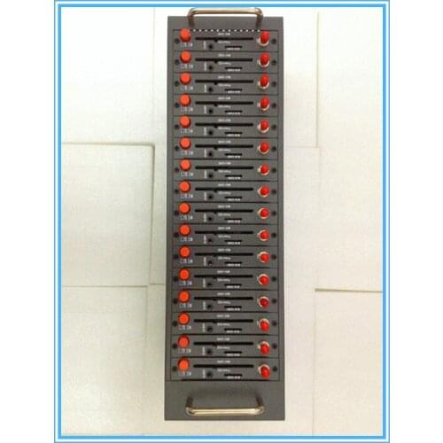 2015 New arrival 16 ports bulk sms gsm modem pool with Q2303 wavecom module