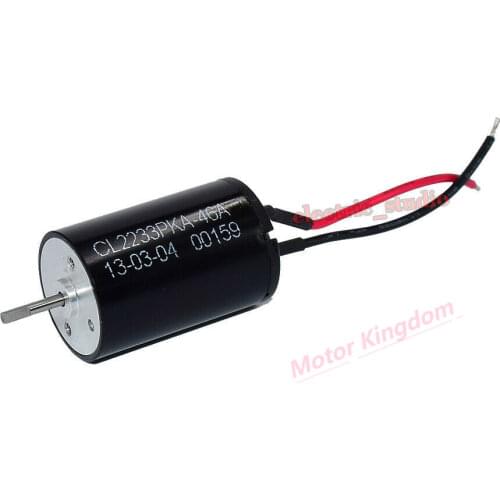 22mm*33mm Mini Strong Magnetic Coreless DC Motor 12V-24V 4600RPM HighTorque Engine