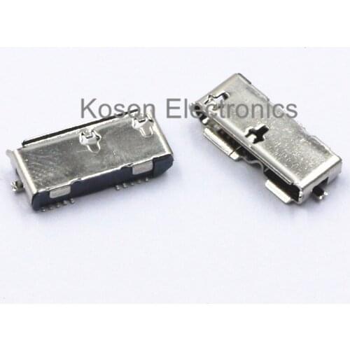 5pcs HI-Speed Micro USB 3.0 Female 10Pin SMD SMT Socket PCB Soldering Connectors High Quality