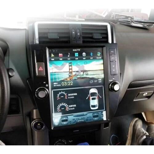 Aotsr 12.1" Android 8.1 Vertical screen Car DVD Multimedia player GPS Navigation For Toyota Land Cruiser Prado 150 2010-2013